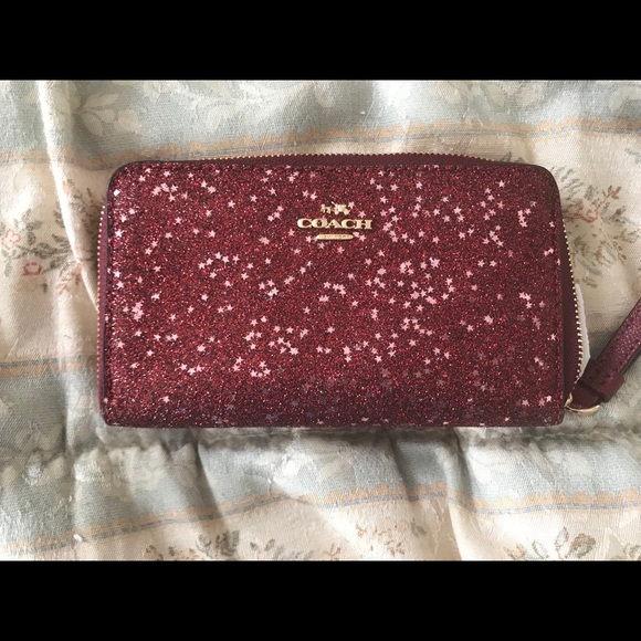 Coach Handbags - Coach Wristlet Res Glitter Coach Handbags - Coach Wristlet Res Glitter